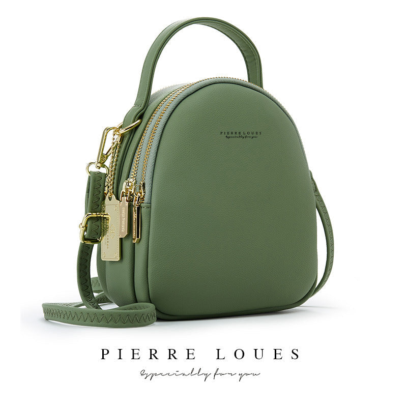 Women's Korean Solid Color Large Capacity Fashion Backpacks