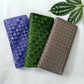 Women's & Men's & Leather Hand-woven Long Sheepskin Lightweight Men's Wallets
