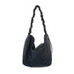 Women's Simple Fashion Out Pleated Strap Bags