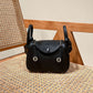Large Capacity Underarm Lindy Doctor Leather Crossbody Bags