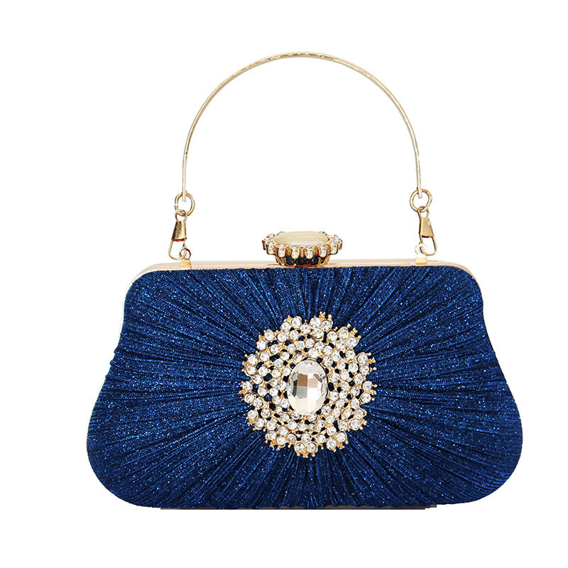 Women's Dinner Fashion Diamond Clutch Cheongsam Formal Evening Bags