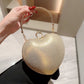 Women's Heart-shaped Dinner Rhinestone Banquet With Dress Bags