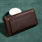 Men's Crazy Horse Leather Clutch Model Upgraded Version Genuine Hand Men's Handbags