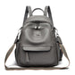 Women's Kangaroo Large Capacity Mom Soft Leather Backpacks