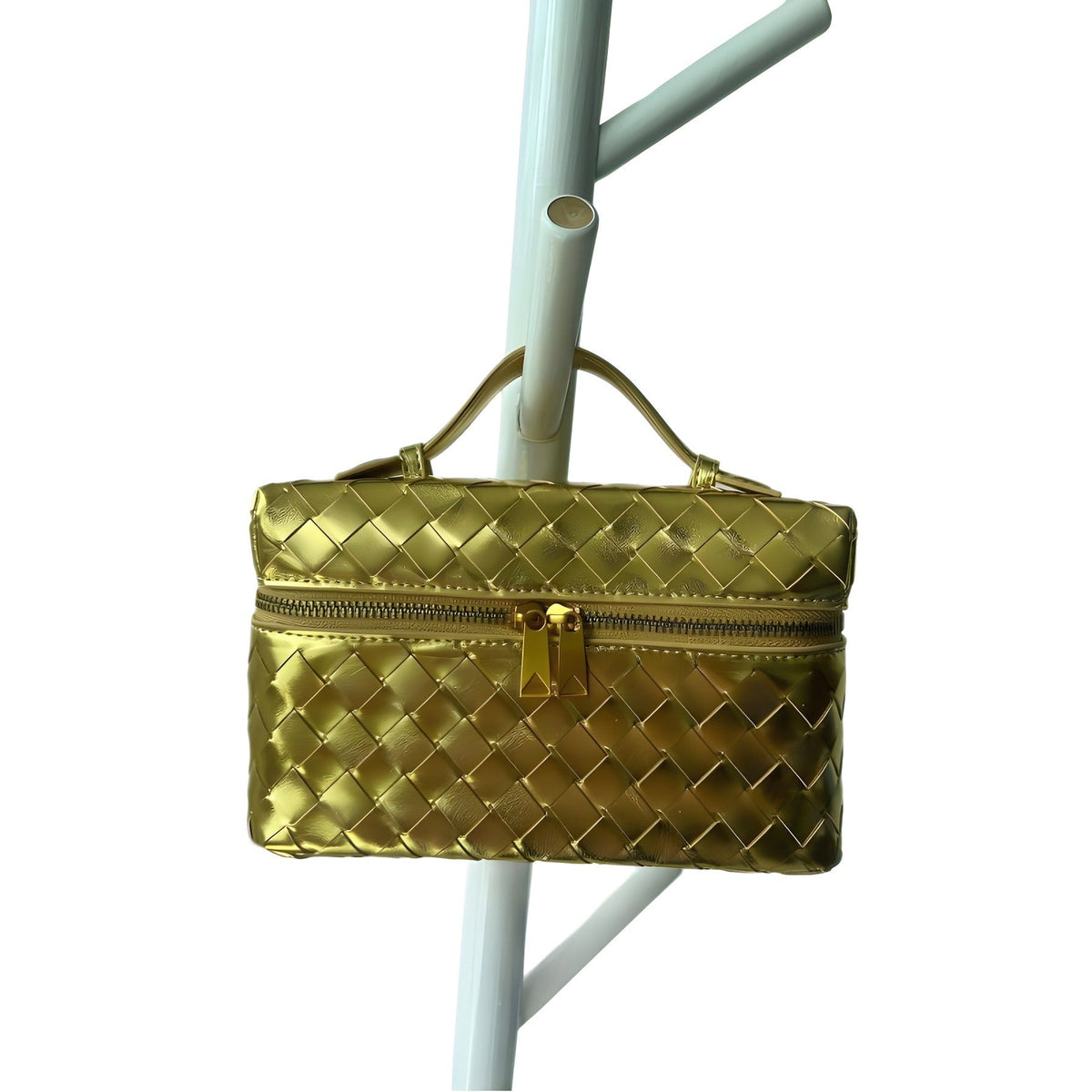 Women's Woven Lunch Box Versatile Handmade Small Square Bags