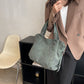 Women's Retro Fashionable Simple Korean Style Large Backpacks