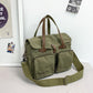 Men's Large Capacity Canvas College Style Trendy Men's Messenger Bags