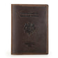 Angel Retro Crazy Horse Leather Swiping Men's Wallets