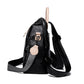 Women's Springtide Korean Fashionable Soft Leather Large Backpacks