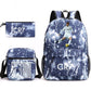 Pencil Three-piece Canvas Large Capacity Leisure Shoulder Bags