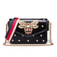 Women's Korean Chain Simple Bee Rivet Shoulder Bags