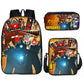 Toilet Primary Secondary Monitor Three-piece Set Elementary School Students' Schoolbags