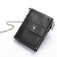 Men's Vintage 2 Fold First Layer Cowhide Coin Purses