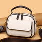 Women's Box Doctor Leather Pattern Versatile Contrast Color Bags