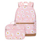 Daisy Printed Female Fresh Large Capacity Backpacks