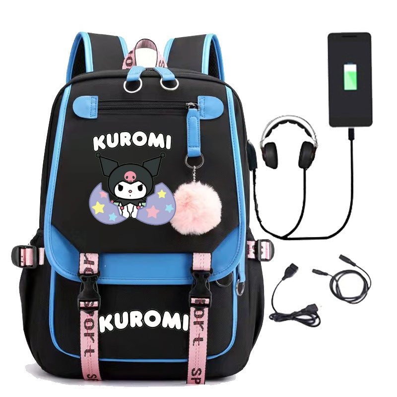 Junior High Boys Primary Large Capacity Middle School Students' Schoolbags