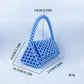 Women's Hand-woven Acrylic Beaded Retro Fairy Triangle Handbags