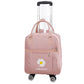 Women's Capacity Canvas Valise Fashion Portable Korean Travel Bags
