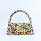 Women's Hand-woven Acrylic Beaded Retro Fairy Triangle Handbags
