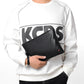 Men's Embossed Clutch Business Large Capacity Envelope Handbags
