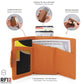 Men's Side Push Metal Shield Swiping Men's Wallets