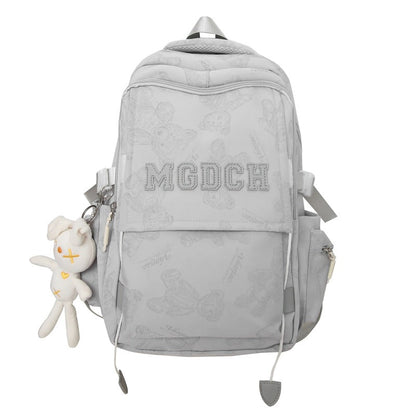Bear Large Capacity Strong College High Middle School Students' Schoolbags