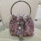 Women's Campus College Popular Tassel Rhinestone Full Shoulder Bags