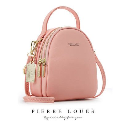 Women's Korean Solid Color Large Capacity Fashion Backpacks