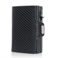 First Layer Crazy Horse Leather Aluminum Men's Wallets