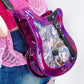 Bass Cartoon Laser Writing Sweet Cool Crossbody Bags
