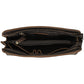 Men's Crazy Horse Leather Vintage First Layer Cowhide Large Men's Handbags