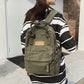 Women's & Men's & Canvas Large Capacity High College Backpacks