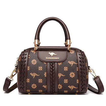 Women's Female Fashion Lady Contrast Color Handbags