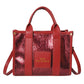 Ditch Hand-held Female Niche Sequins Contrast Tote Bags