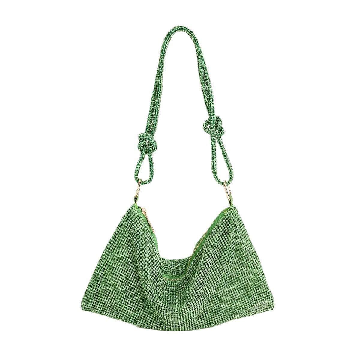 Women's Diamond Banquet Dinner Rhinestone Underarm Hand Shoulder Bags