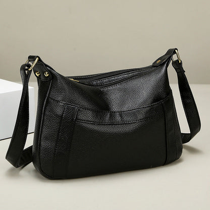 Women's Source Top Layer Cowhide Genuine Leather Crossbody Bags