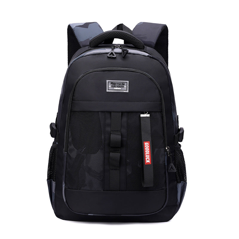Men's Natural Fish Primary Lightweight Large Capacity Elementary School Students' Schoolbags