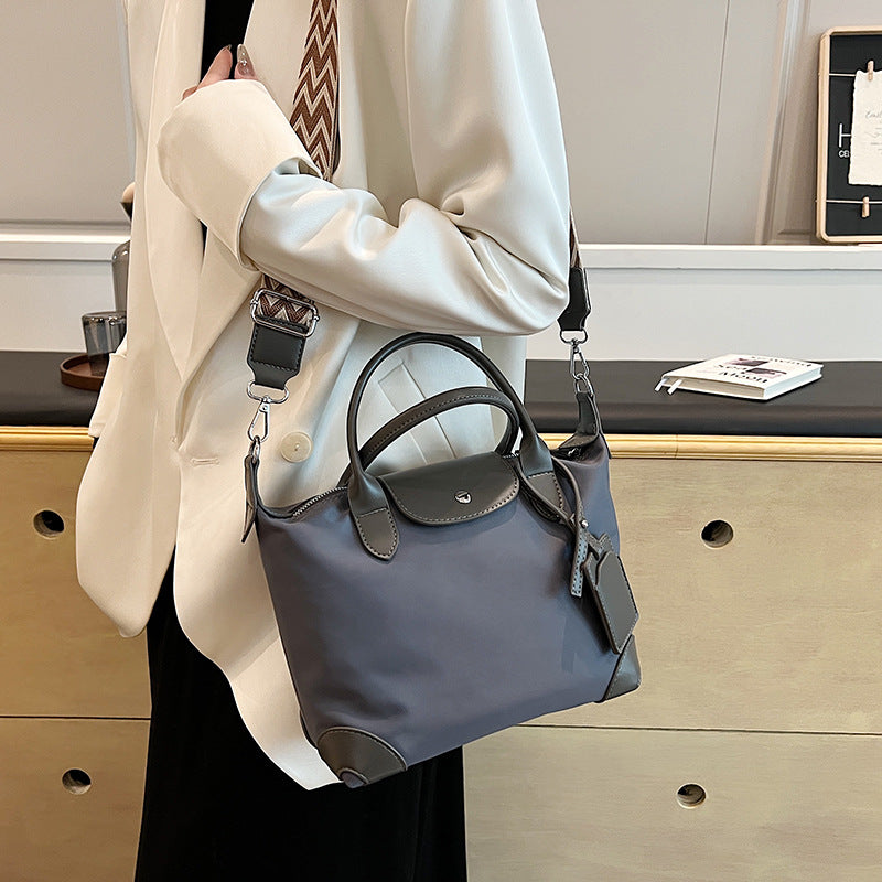 Fashion Nylon Female Lightweight Simple Dumpling Crossbody Bags