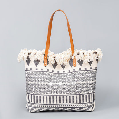 Creative Commuter Canvas Bohemian Ethnic Print Shoulder Bags