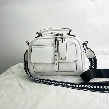 French Minority Texture Saddle High-grade Large Shoulder Bags