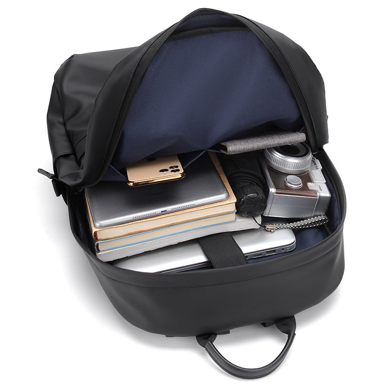 Derm Computer Waterproof Leisure Solid Color Backpacks