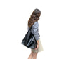 Women's Large Capacity Winter Korean Texture Trendy Tote Bags