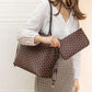 Women's Printed Plaid Large Capacity Trendy Portable Crossbody Bags