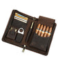 Men's Angel Retro Crazy Horse Milled Leather Men's Handbags