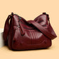 Women's Large Capacity Soft Leather Mother Elegant Shoulder Bags