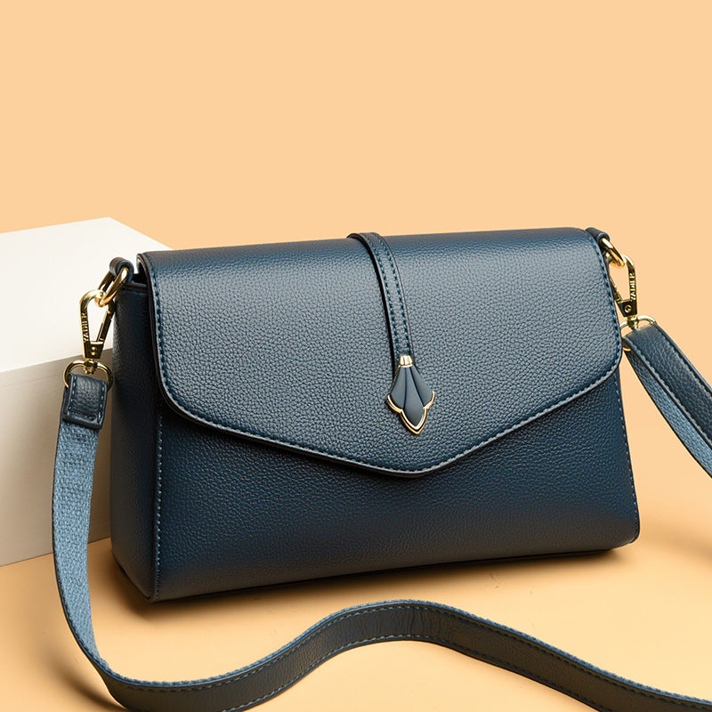 Women's For Soft Leather Fashion Mother Large Shoulder Bags