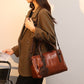 Women's Summer Retro Contrast Color Personality Large Handbags