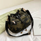 Women's Summer Fashion Oxford Cloth Drawstring Camouflage Crossbody Bags