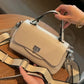 Women's Genuine Leather Korean Style Fashionable Large Bags