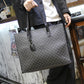 Men's Summer Plaid Daily Personalized File Men's Shoulder Bags